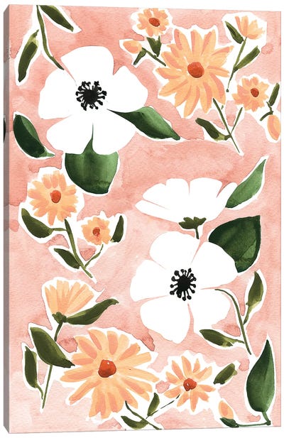 Flora Canvas Art Print - Sabina Fenn