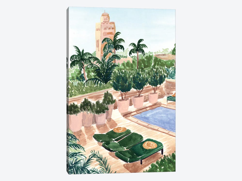 Marrakech Hotel by Sabina Fenn 1-piece Art Print