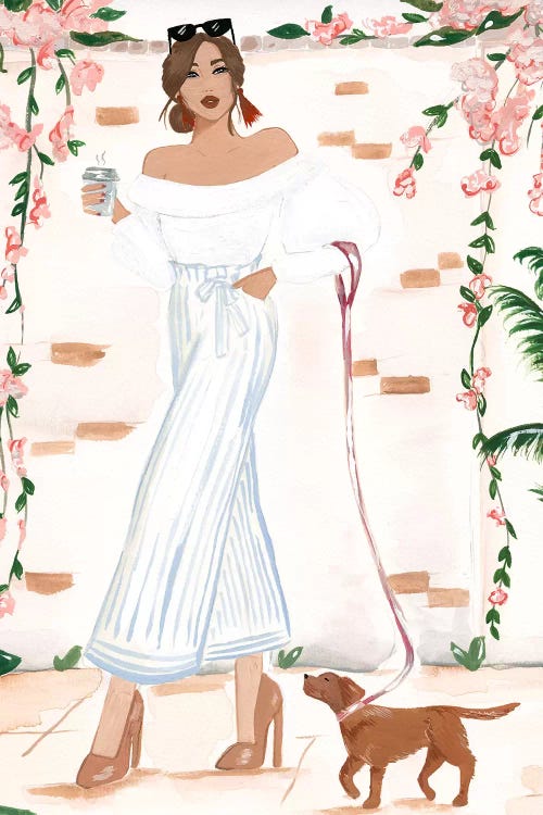 Walking The Dog by Sabina Fenn wall art