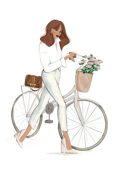 Sabina Fenn: Bicyclette by Sabina Fenn