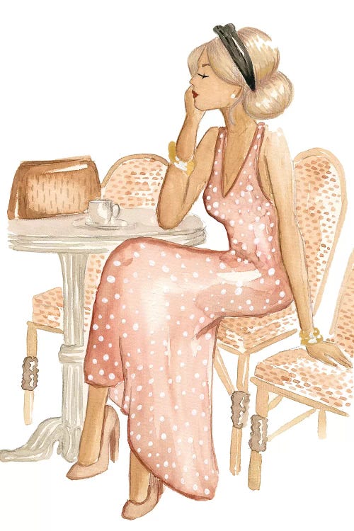 Cafe À Paris by Sabina Fenn wall art