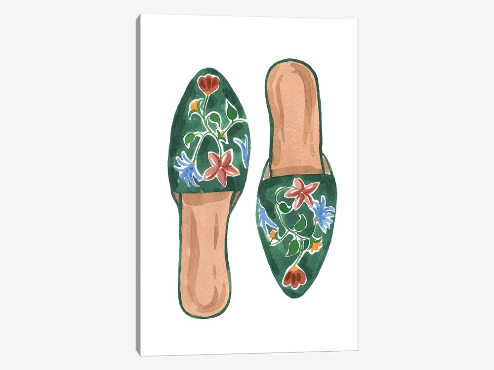 Shopper Shoes II by Sabina Fenn 1-piece Canvas Print