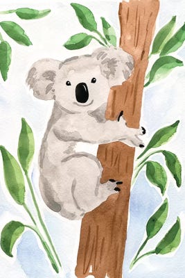 ZYDZYD Koala Ours câlin Arbre Animal,40x50cm DIY Peinture au