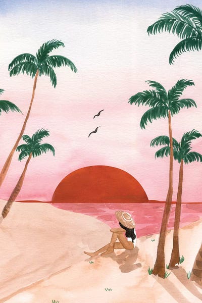 Sunset Dreamer II by Sabina Fenn canvas print