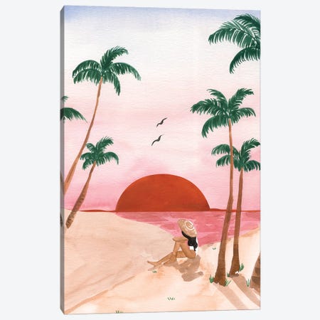 Sunset Dreamer II Canvas Print #SAF189} by Sabina Fenn Art Print
