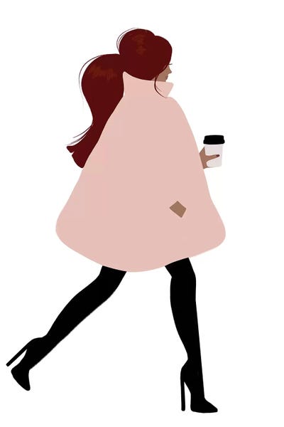 Sabina Fenn: Bubble Coat Red by Sabina Fenn