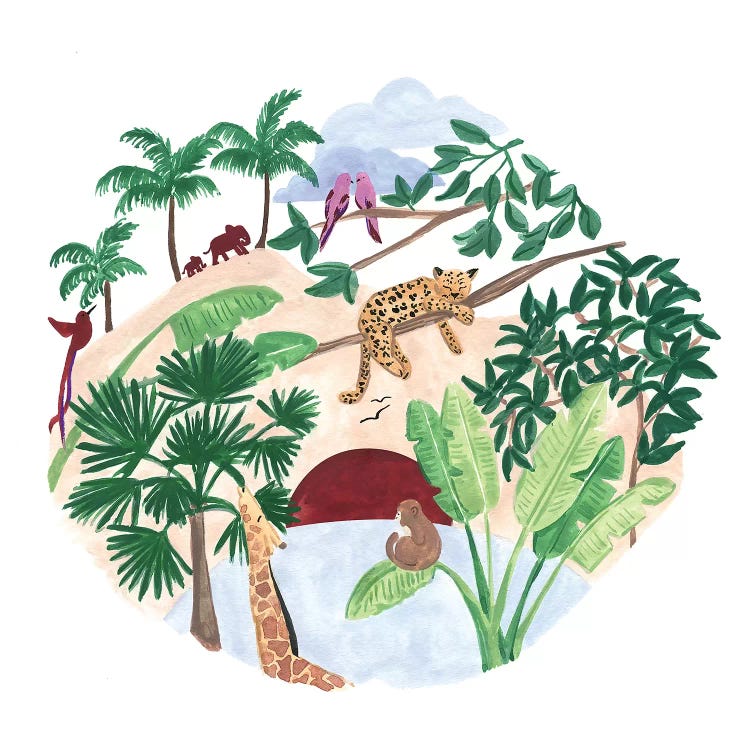 Flora & Fauna by Sabina Fenn wall art