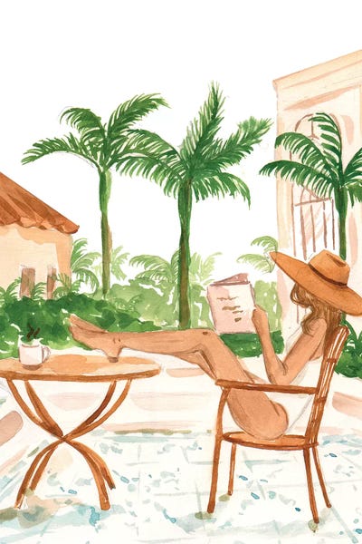 Palm Trees: Vacation Mode II by Sabina Fenn