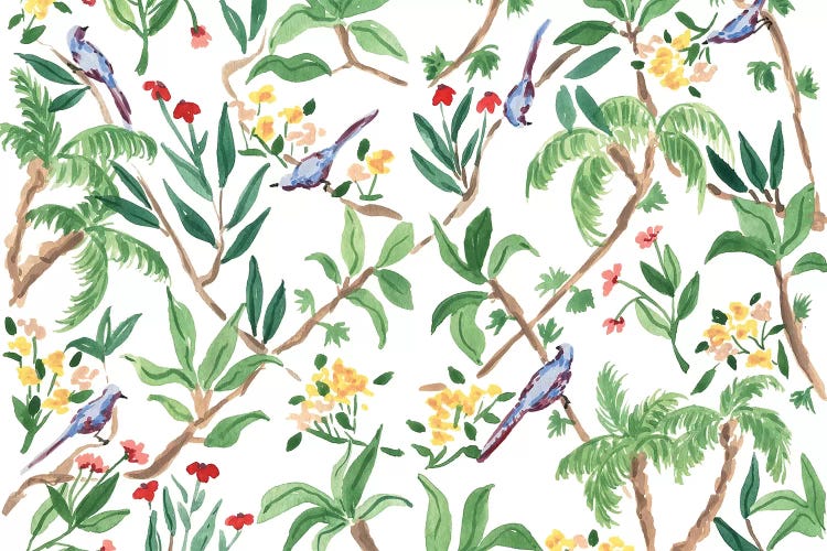 Jungle Birds Ii by Sabina Fenn wall art