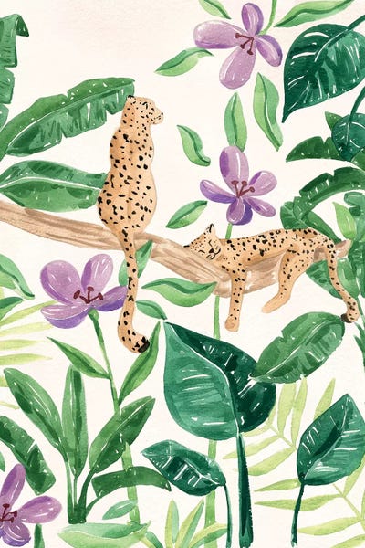 Sabina Fenn: Leopards In The Jungle by Sabina Fenn