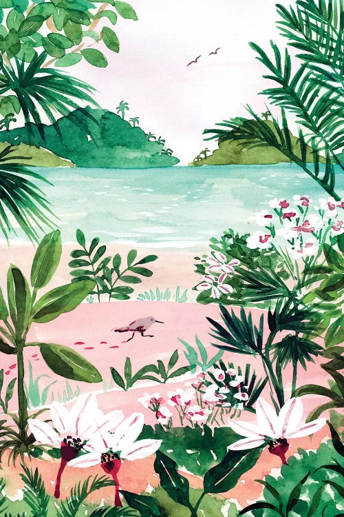 Seaside Meadow by Sabina Fenn wall art