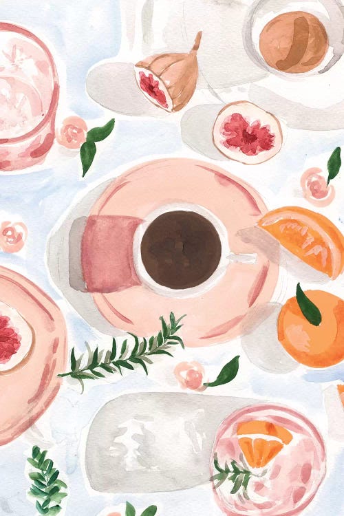 Still Life With Coffee by Sabina Fenn wall art