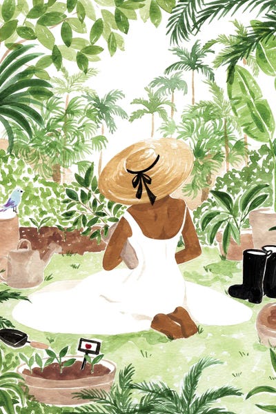 Gardener III by Sabina Fenn canvas print