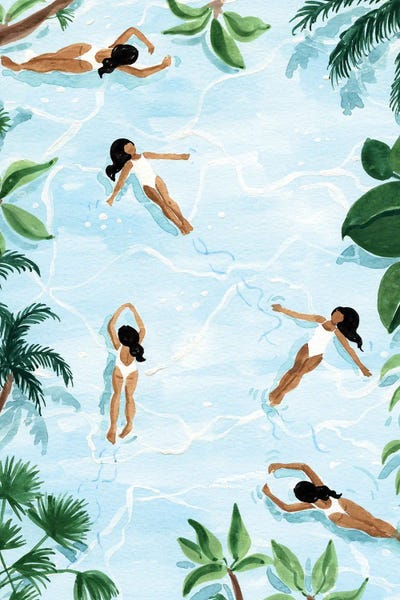 Pineapples: Ocean Dream by Sabina Fenn