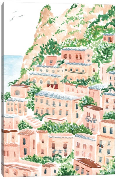 An Italian Shore Canvas Art Print - Daydream Destinations