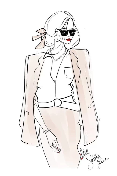Business Attire by Sabina Fenn wall art
