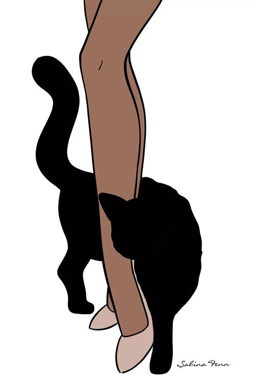 Chaton by Sabina Fenn wall art