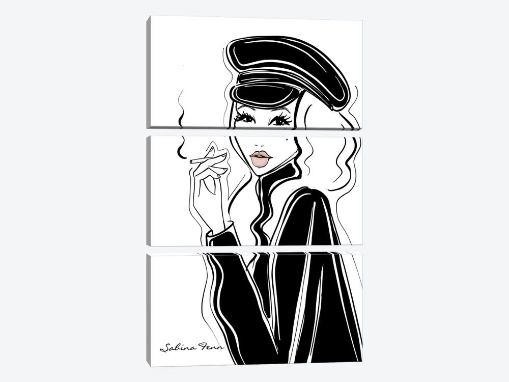 Cigarette by Sabina Fenn 3-piece Canvas Art Print