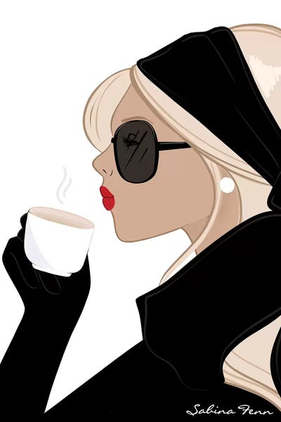 Eyewear: Espresso Chic, Light-Skinned, Blonde Hair by Sabina Fenn