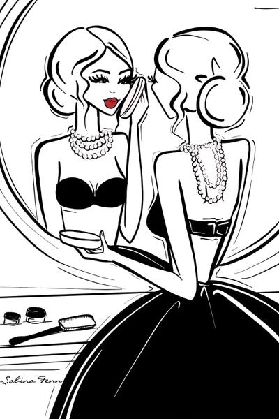 Lingerie: Getting Ready by Sabina Fenn