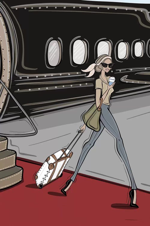 Jetsetter by Sabina Fenn wall art