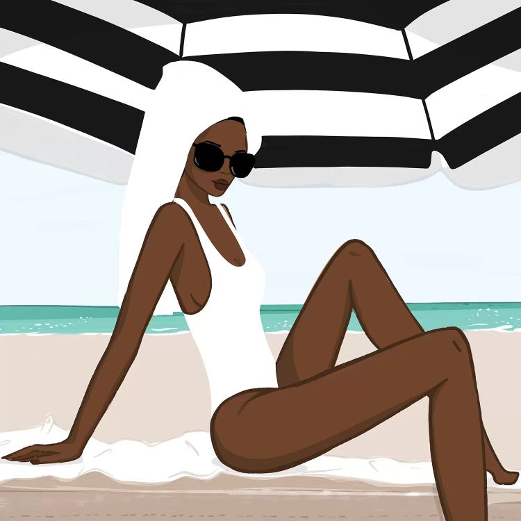 Miami Beach, Dark-Skinned by Sabina Fenn wall art