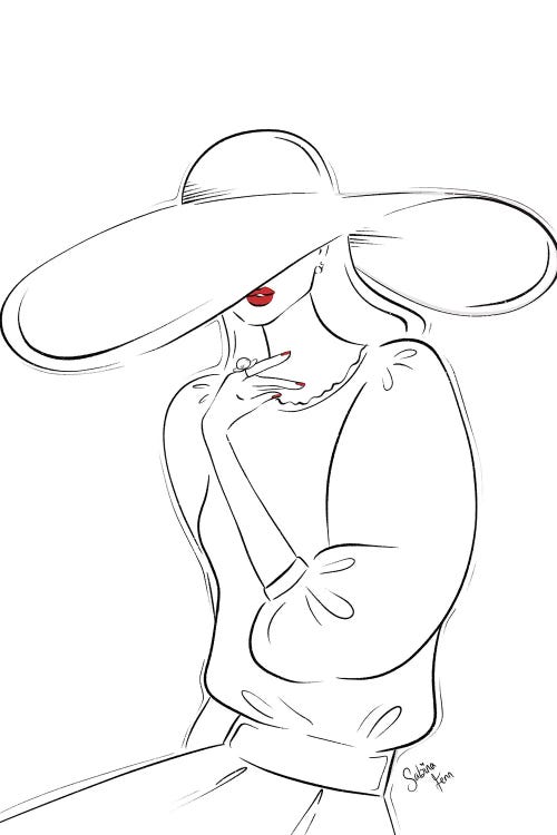 Mon Beau Chapeau by Sabina Fenn wall art