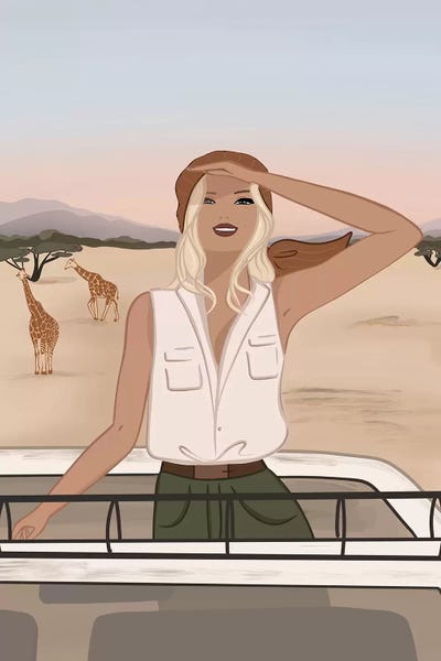 Exploration: Safari Chic, Light-Skinned, Blonde Hair by Sabina Fenn