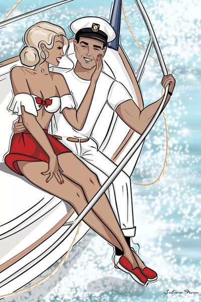 Sail Me Away by Sabina Fenn canvas print