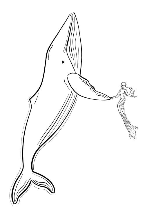 Save The Whales by Sabina Fenn wall art