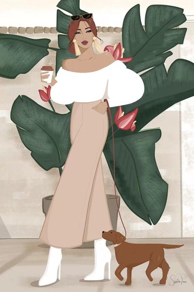 Women's Pants: Spring Stroll in LA by Sabina Fenn