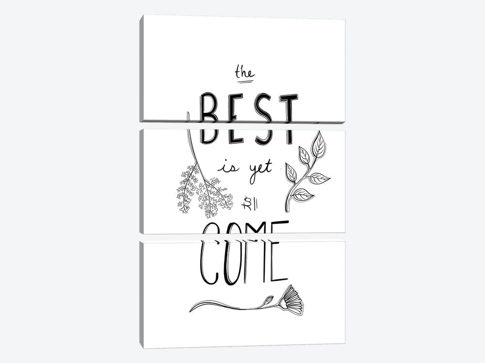 The Best Is Yet To Come by Sabina Fenn 3-piece Canvas Art