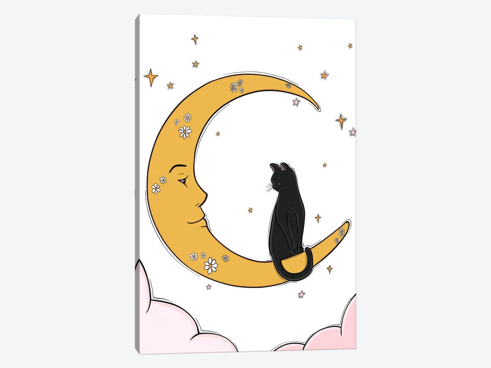 The Moon And His Friend 1-piece Art Print