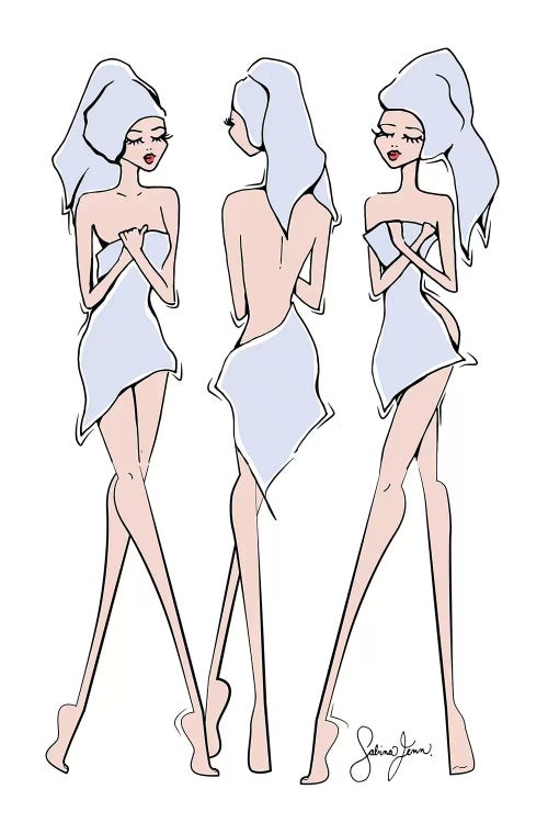Towelettes by Sabina Fenn wall art