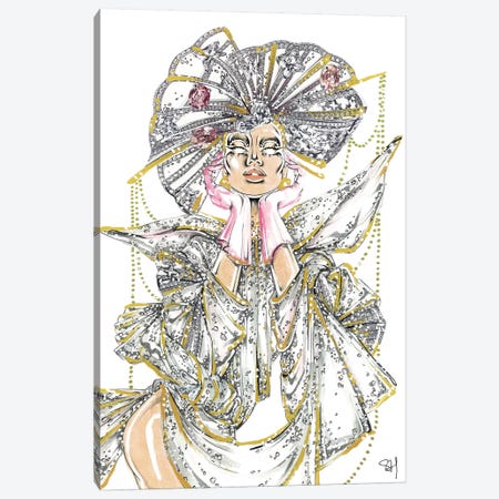 Crystal Queen Canvas Print #SAH50} by Samuel Harrison Canvas Print