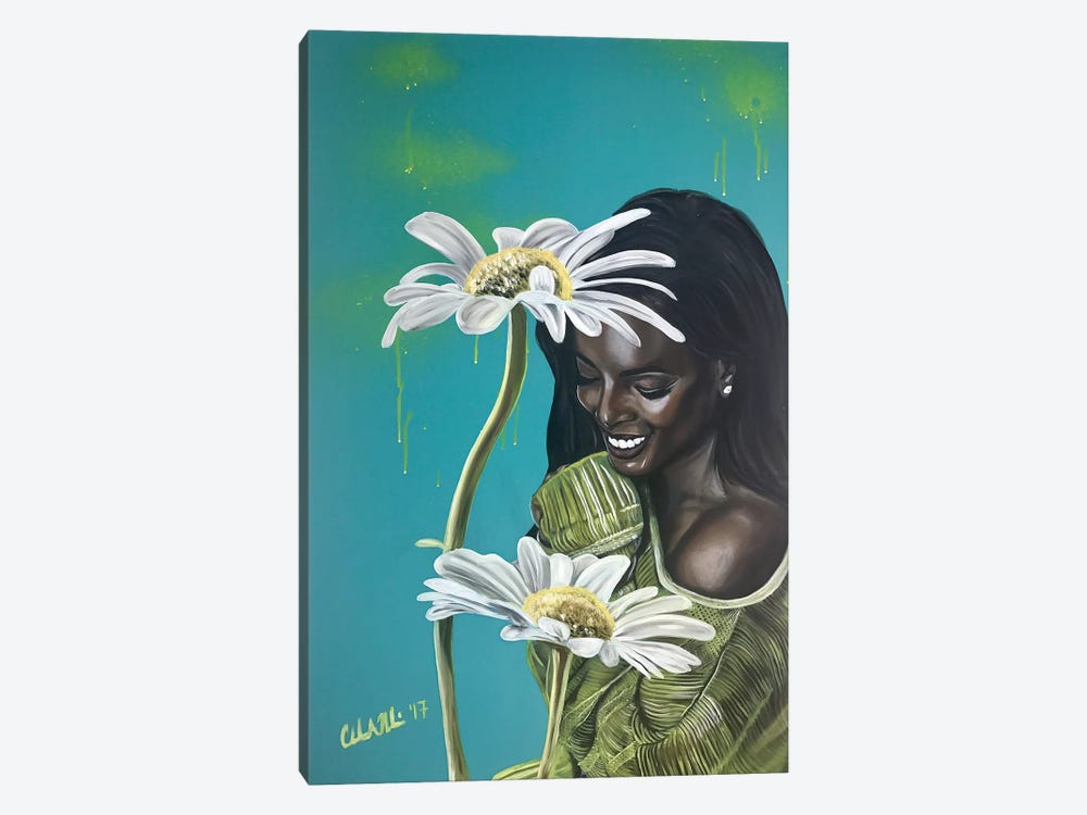 I'm so Happy by Stina Aleah 1-piece Canvas Print