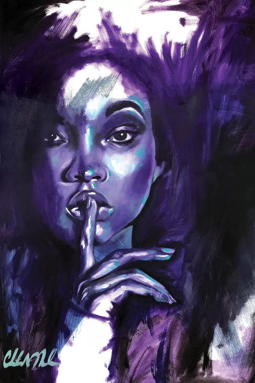 Say Less by Stina Aleah wall art