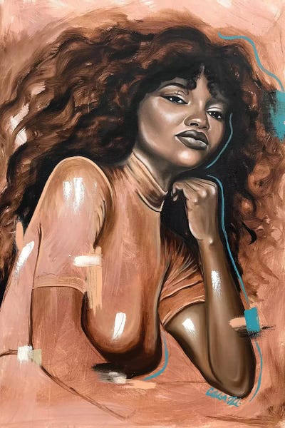 Monochromatic Moments: Unspoken Blues by Stina Aleah