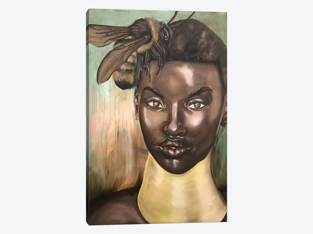 "Honey, I Love" by Stina Aleah 1-piece Canvas Art