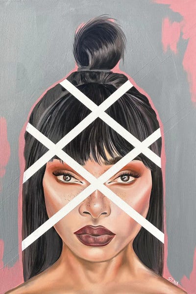 Obstruction by Stina Aleah canvas print