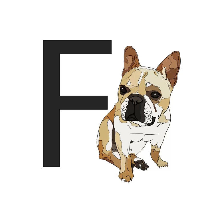 F Is For French Bulldog