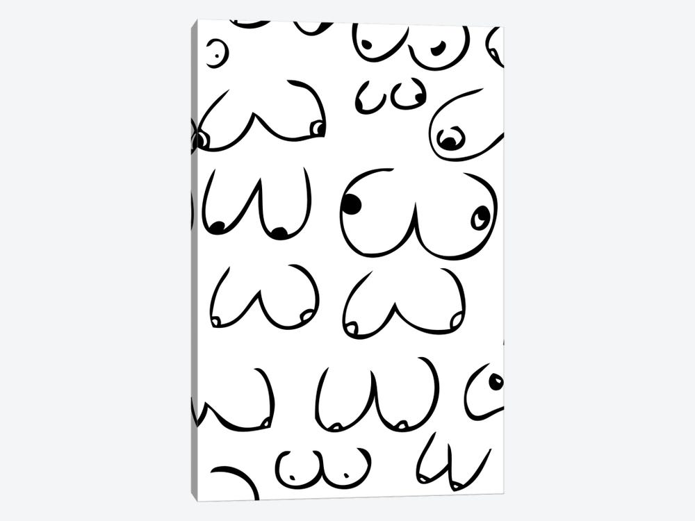 Boobs For Days by Sketch and Paws 1-piece Art Print