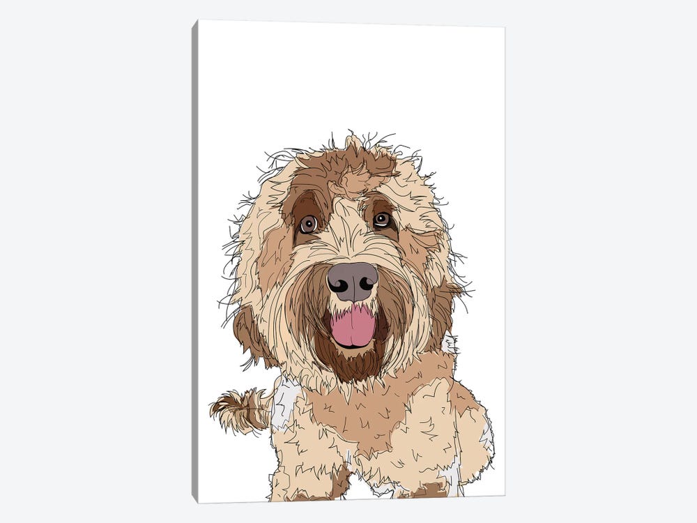 Doodle Love by Sketch and Paws 1-piece Art Print