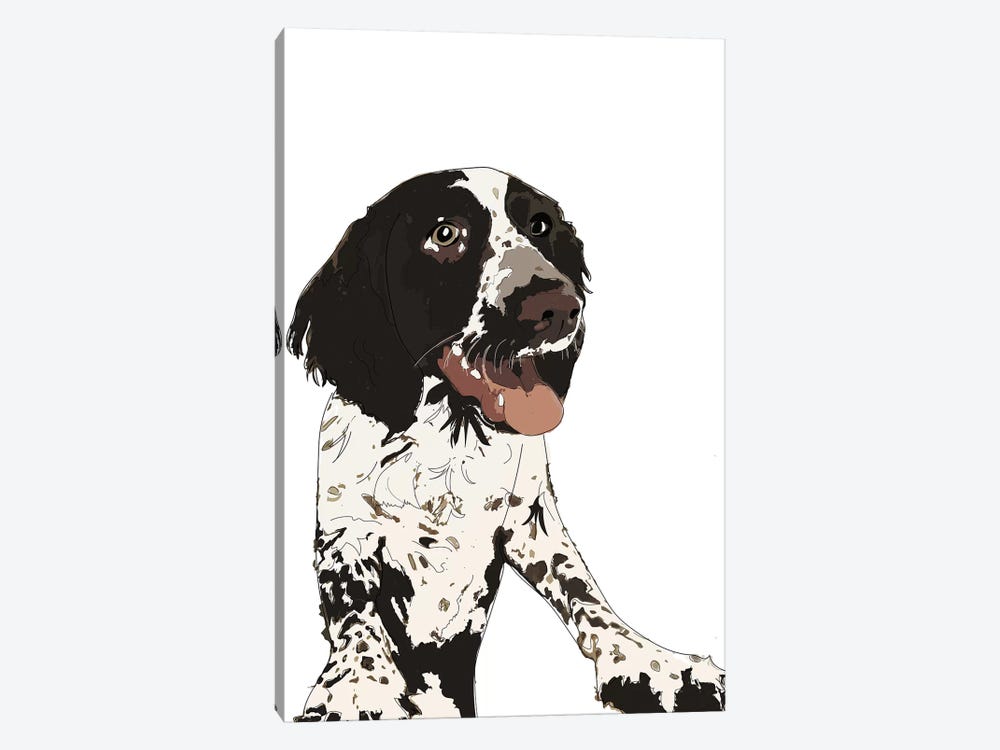 English Springer Spaniel II by Sketch and Paws 1-piece Canvas Wall Art