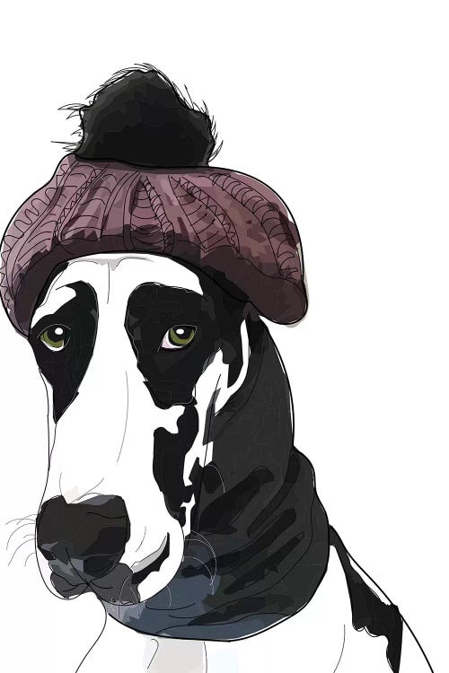 Hipster Great Dane