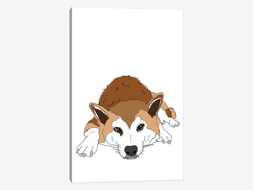 Jax From London by Sketch and Paws 1-piece Art Print