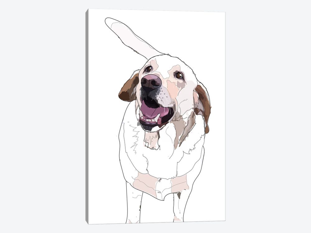 Labrador I by Sketch and Paws 1-piece Canvas Artwork