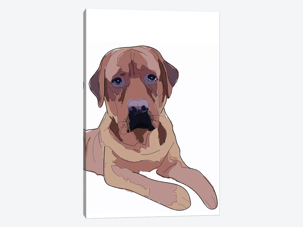 Labrador II by Sketch and Paws 1-piece Art Print
