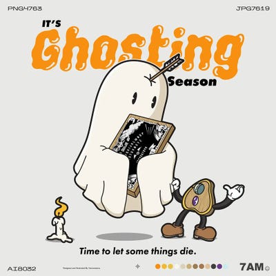 Ghosting Season by 7amCreations canvas print