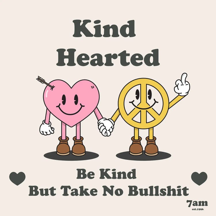 Be Kind by 7amCreations wall art